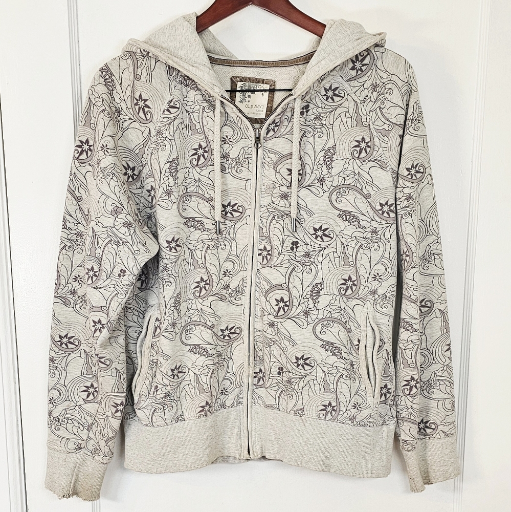 Rare Psychedelic Floral Hoodie - Picture 1 of 12